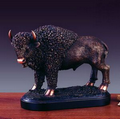 Buffalo figurine 11"W x 8.5"H